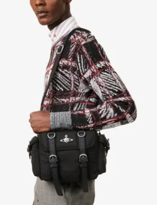 VIVIENNE WESTWOOD Rocky Canvas Satchel detail 3
