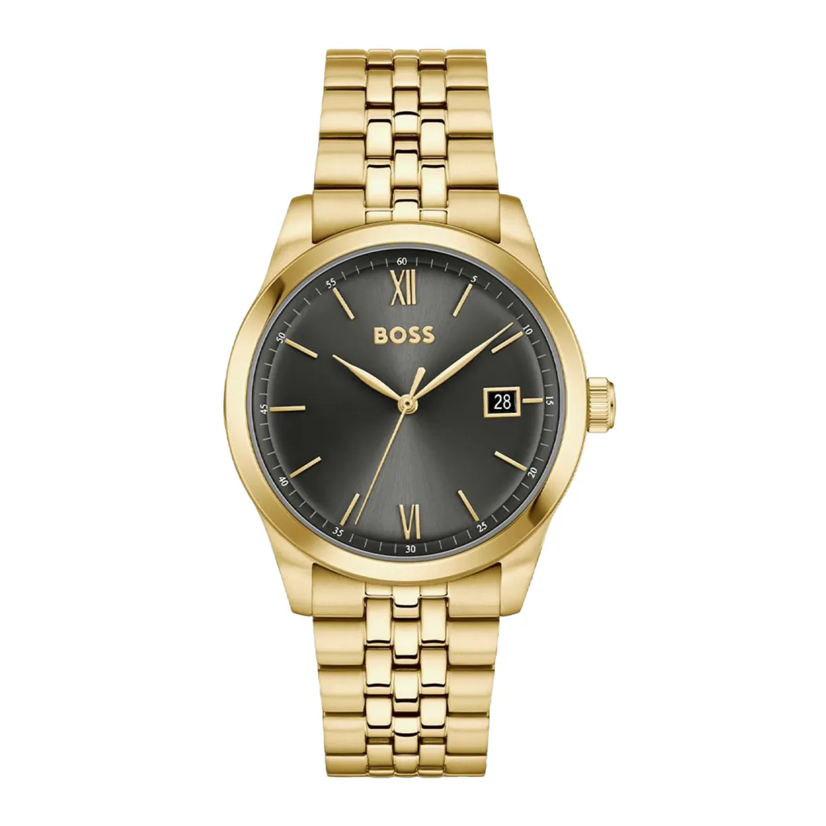 BOSS Langford 39mm Black Mens Watch