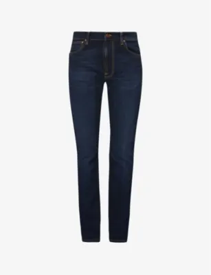 NUDIE JEANS Lean Dean slim-fit tapered-leg stretch-denim jeans - 28/32