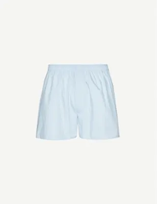 SUNSPEL Classic cotton boxer shorts detail 2