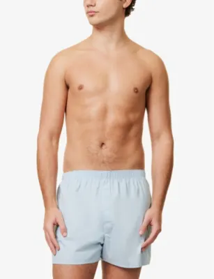 SUNSPEL Classic cotton boxer shorts detail 3