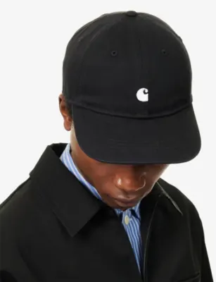 CARHARTT WIP Madison brand-embroidery cotton cap detail 2