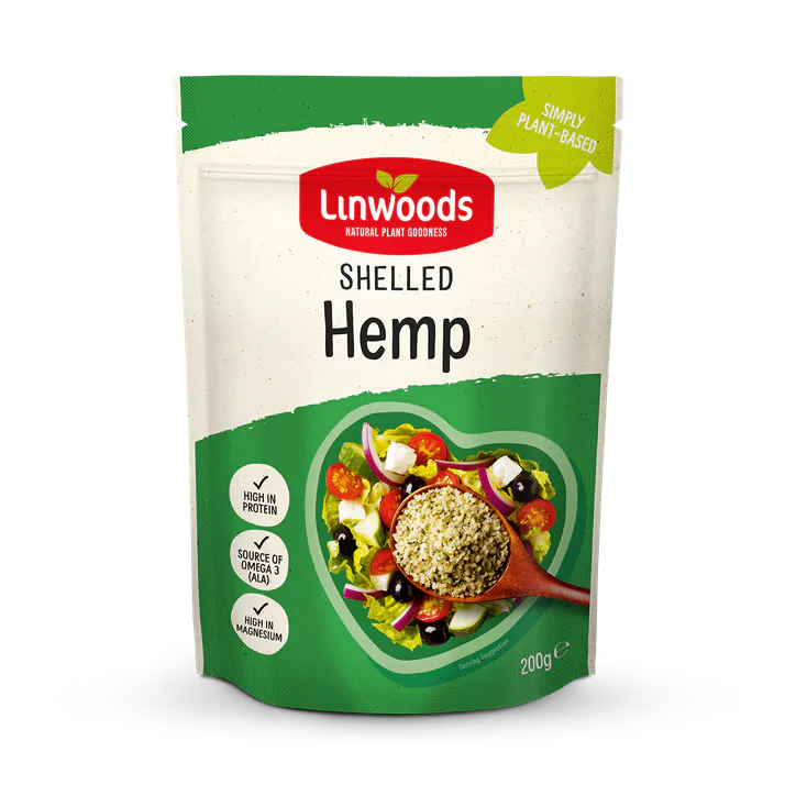 Linwoods Shelled Hemp 200g – Food & Drink > Breakfast Cereals > Breakfast Toppings