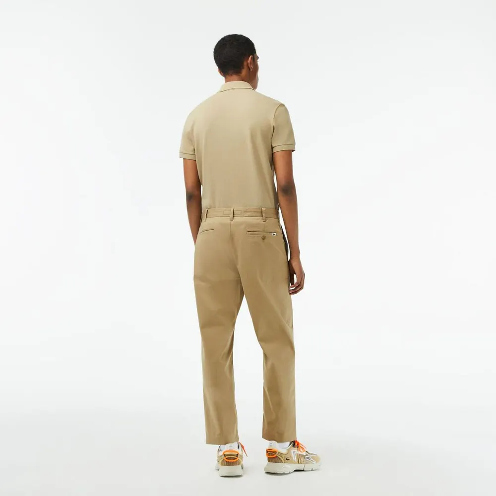 Lacoste Skinny Fit Stretch Cotton Chinos detail 2