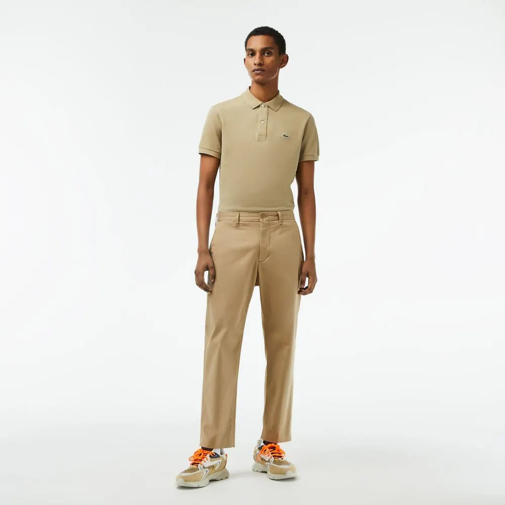 Lacoste Skinny Fit Stretch Cotton Chinos detail 3