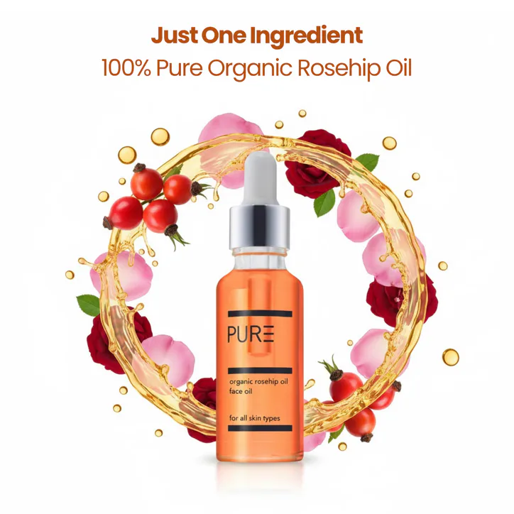 PURE Spa Skincare PURE Rosehip Face Oil, additional product view 2