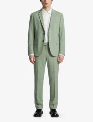 THE KOOPLES Notch-Lapel Single-Breasted Wool Blazer detail 2