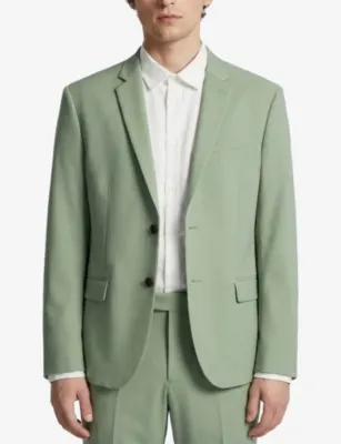THE KOOPLES Notch-Lapel Single-Breasted Wool Blazer detail 3