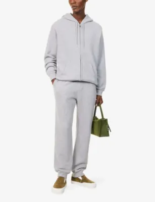 JW ANDERSON Cuffed Cotton Jogging Bottoms detail 2