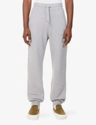 JW ANDERSON Cuffed Cotton Jogging Bottoms detail 3