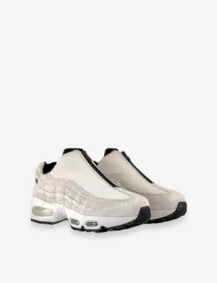 For Him Air Max 95 Zip Woven Trainers - 6 in PHANTOM BLACK LIGHT CRIM, additional product view 3
