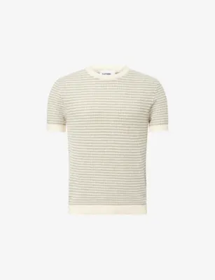 NOBL Emmett Stripe Textured Knit T-Shirt