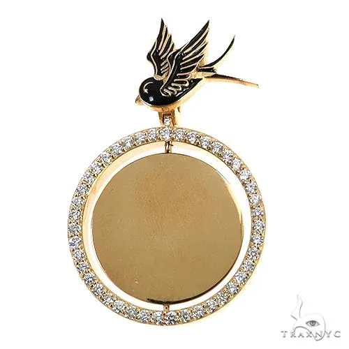 RINA - For Him CUSTOM Custom Made Spinning Photo Pendant 67822 in Rose Gold – Pendant