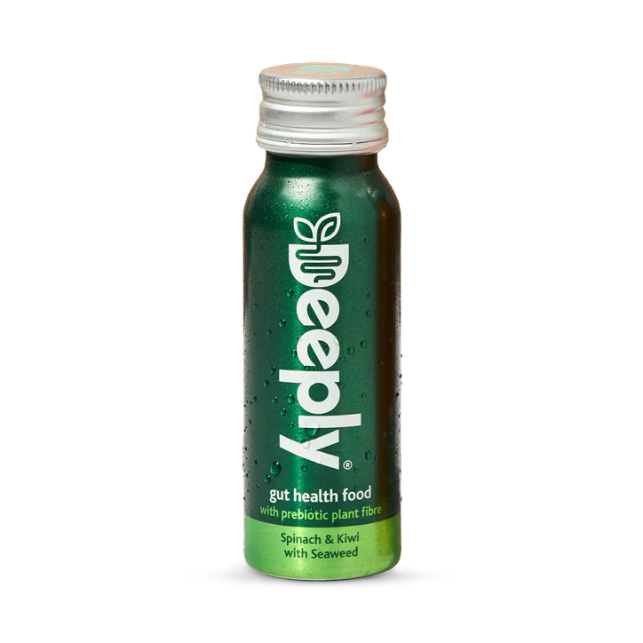 Deeply Gut Health Food With Prebiotic Plant Fibre Spinach & Kiwi With Seaweed 65ml