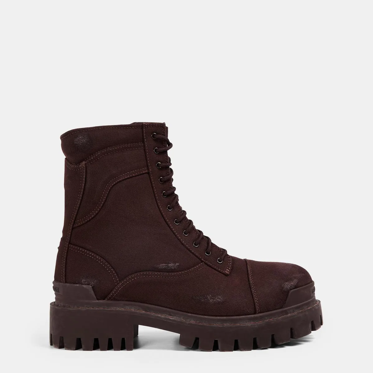 Balenciaga Men's Bal Combat Strike Boots
