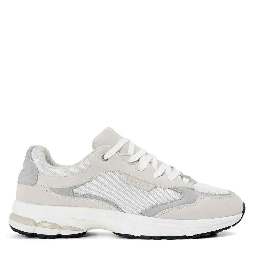 Unseen Footwear Men's Train Run Trainers in Grey/White – Footwear