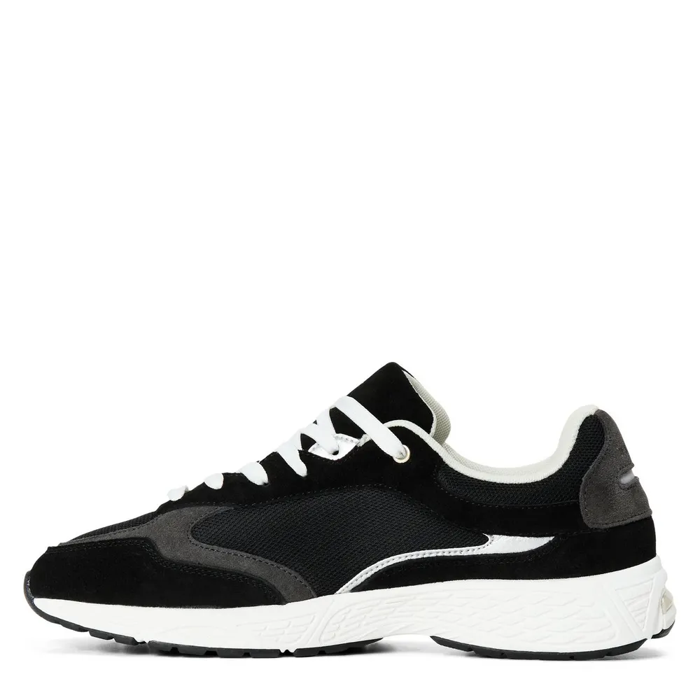 Unseen Footwear Men's Train Run Trainers in Black/Grey, additional product view 2