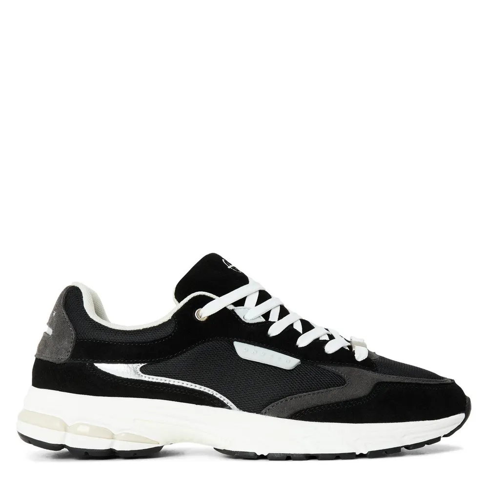 Unseen Footwear Men's Train Run Trainers in Black/Grey – Footwear
