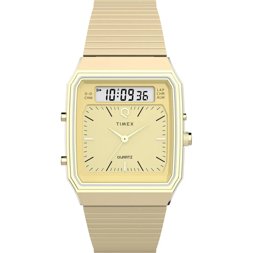 Timex Men's Auto Analogue Watch in Gold/Gold – Accessories