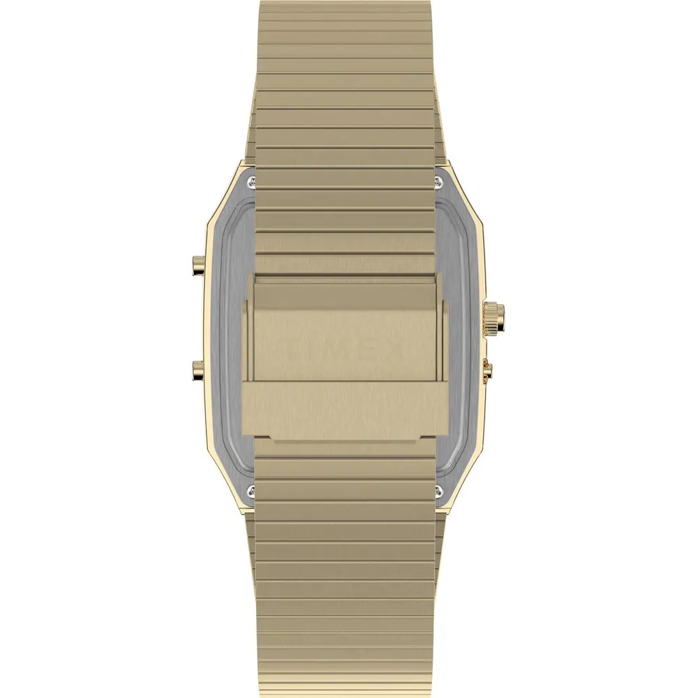 Timex Men's Auto Analogue Watch in Gold/Gold, additional product view 3
