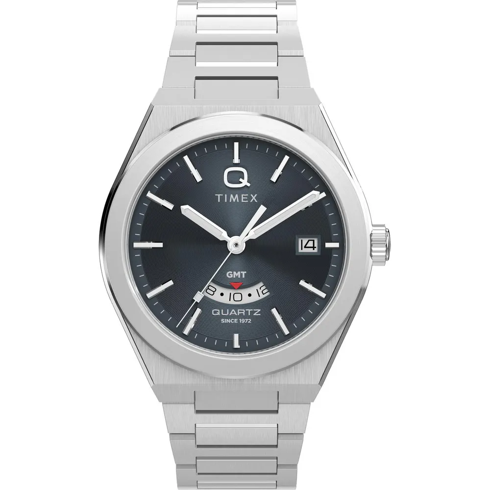 Timex Men's Auto Analogue Watch in Black/Silver – Accessories