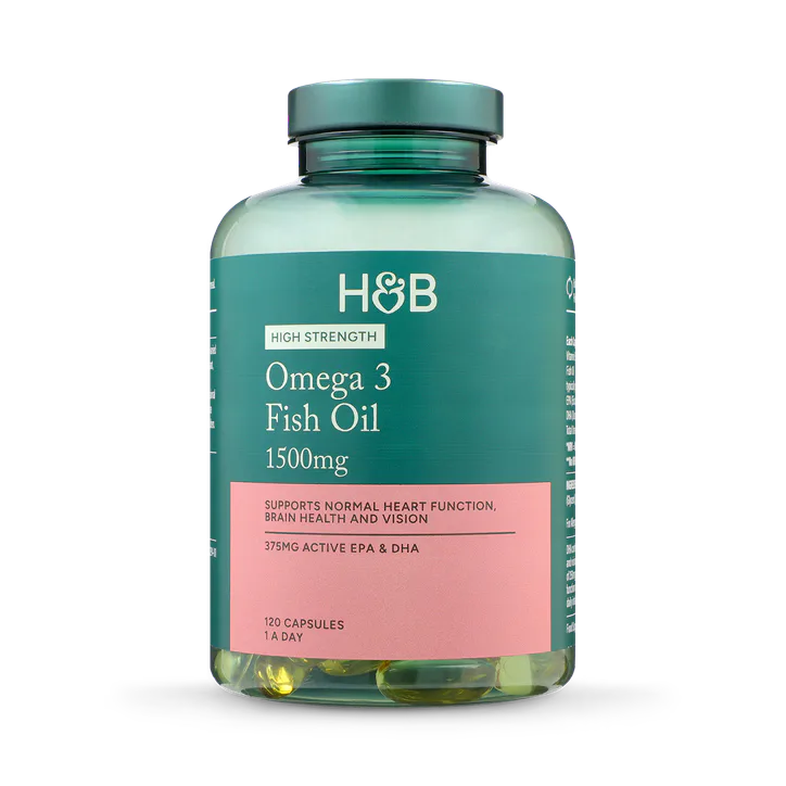 For Him Omega 3 Fish Oil 1500mg 120 Capsules