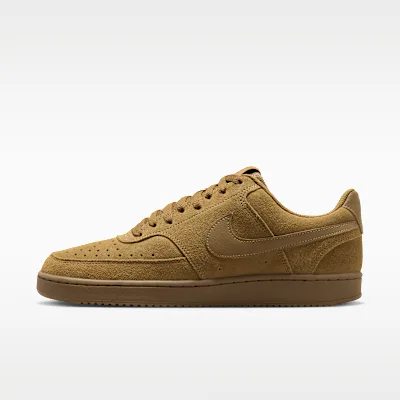 Nike Court Vision Low Suede Premium Men's Shoes - Wheat/Flax/Wheat