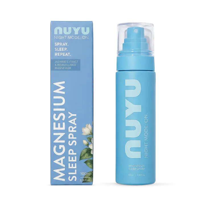NUYU Magnesium Spray Sleep Night Mode - Audio Playlist Included