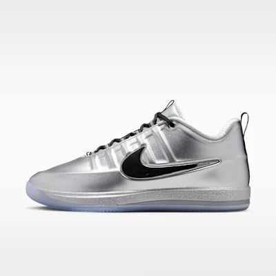 Nike Book 2 "Iron Fist" Basketball Shoes - Metallic Silver/Black/Metallic Silver
