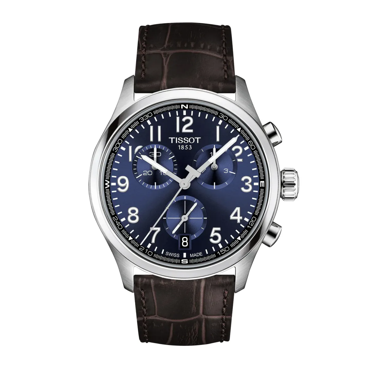Tissot Chrono L 42mm Mens Watch Blue