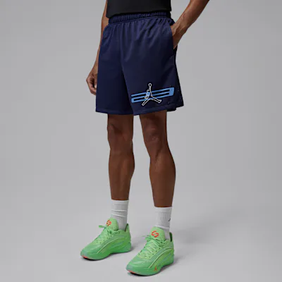 Jordan Men's Dri-FIT Mesh Graphic Shorts - Midnight Navy