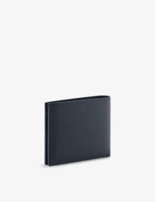 BVLGARI Logo-Plaque Leather Bi-Fold Wallet detail 3
