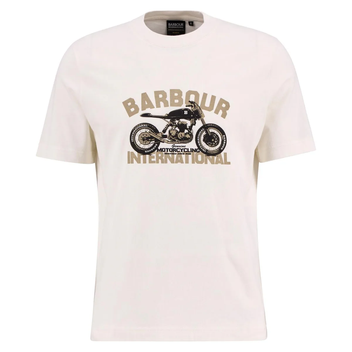 Barbour International Mens Shifter Graphic Print T-Shirt