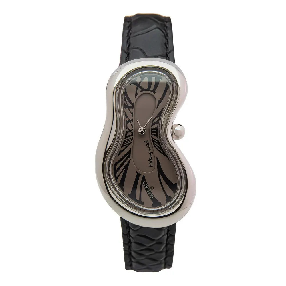 Exaequo Melting Watch Analogue Quartz in Fume Dial – Accessories
