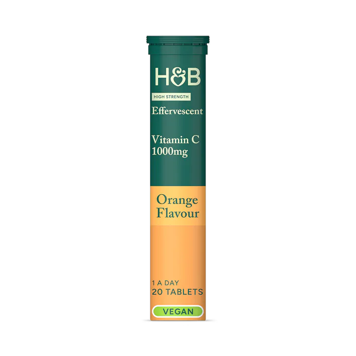For Him High Strength Effervescent Vit C & Zinc Orange Flavour 20 Tablets