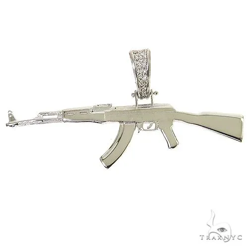 RINA - For Him DISCORD MAX 14K Gold AK-47 Pendant 68883 in Rose Gold – Pendant