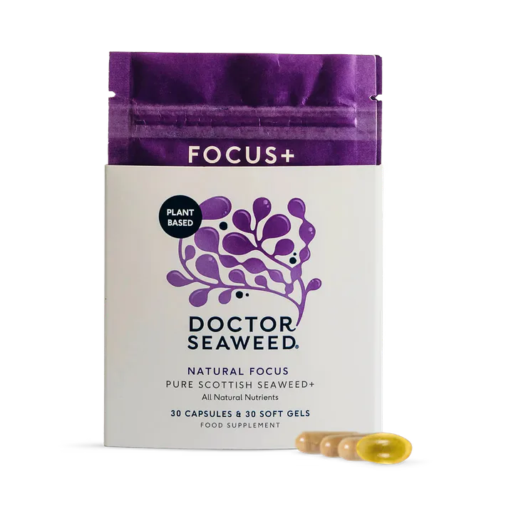 DOCTOR SEAWEED Doctor Seaweed's Focus+ Supplement 60 Capsules