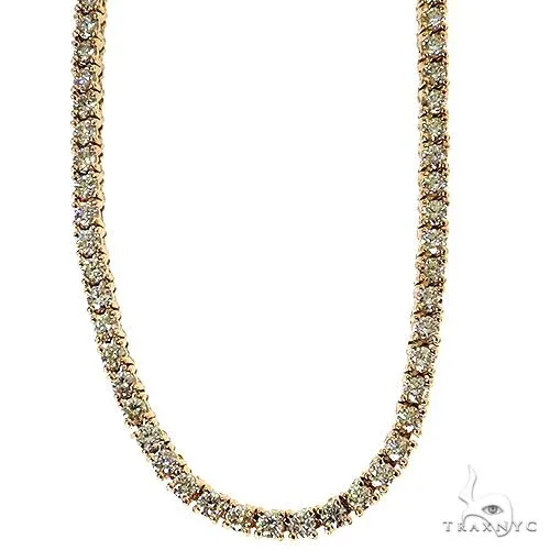 AHMED - MOON JEWELRY 7 Pointer Diamond Tennis Chain 69082 in Rose – Chain