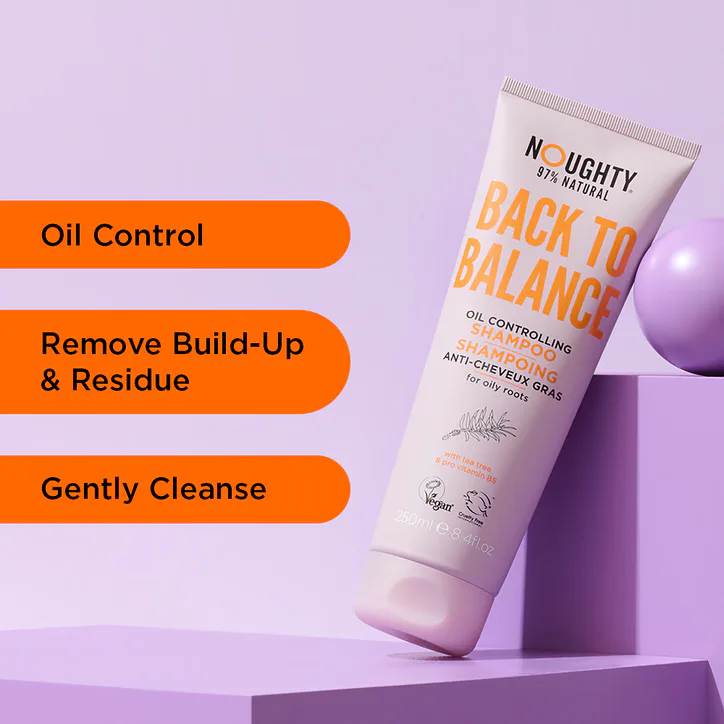 Noughty Back To Balance Oil Controlling Shampoo 250ml detail 2