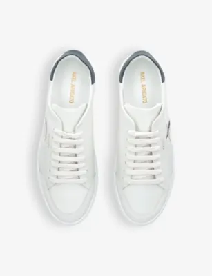 AXEL ARIGATO Clean 90 Bee Bird leather low-top trainers - EUR 47 / 13 UK MEN in White/Navy, additional product view 2