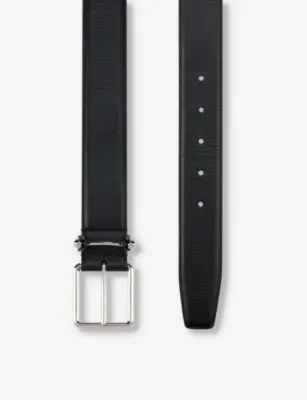 CHRISTIAN LOUBOUTIN Chambeliss patent-leather belt - 38 detail 2