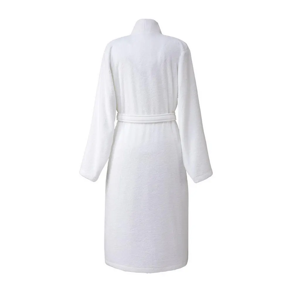 Boss Home Kimono Cotton Bathrobe in White, additional product view 2