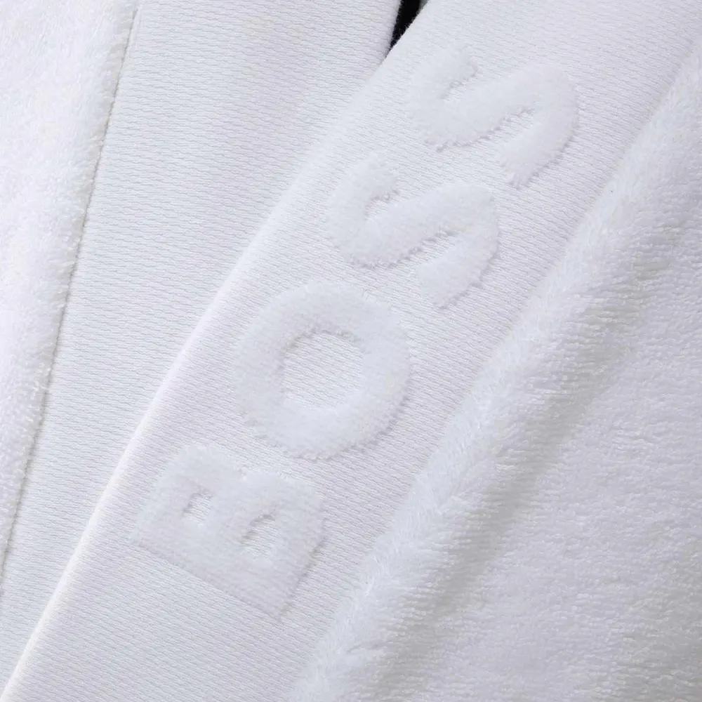 Boss Home Kimono Cotton Bathrobe in White, additional product view 3