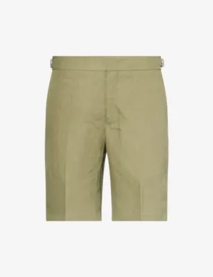 ORLEBAR BROWN Norwich Slip-Pocket Linen Shorts