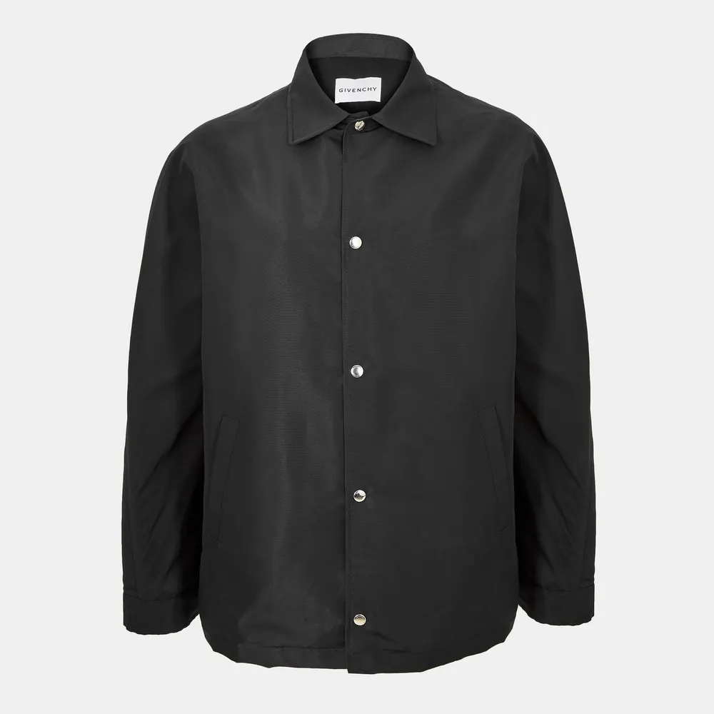 GIVENCHY Men's GIV Logo Coach Jacket