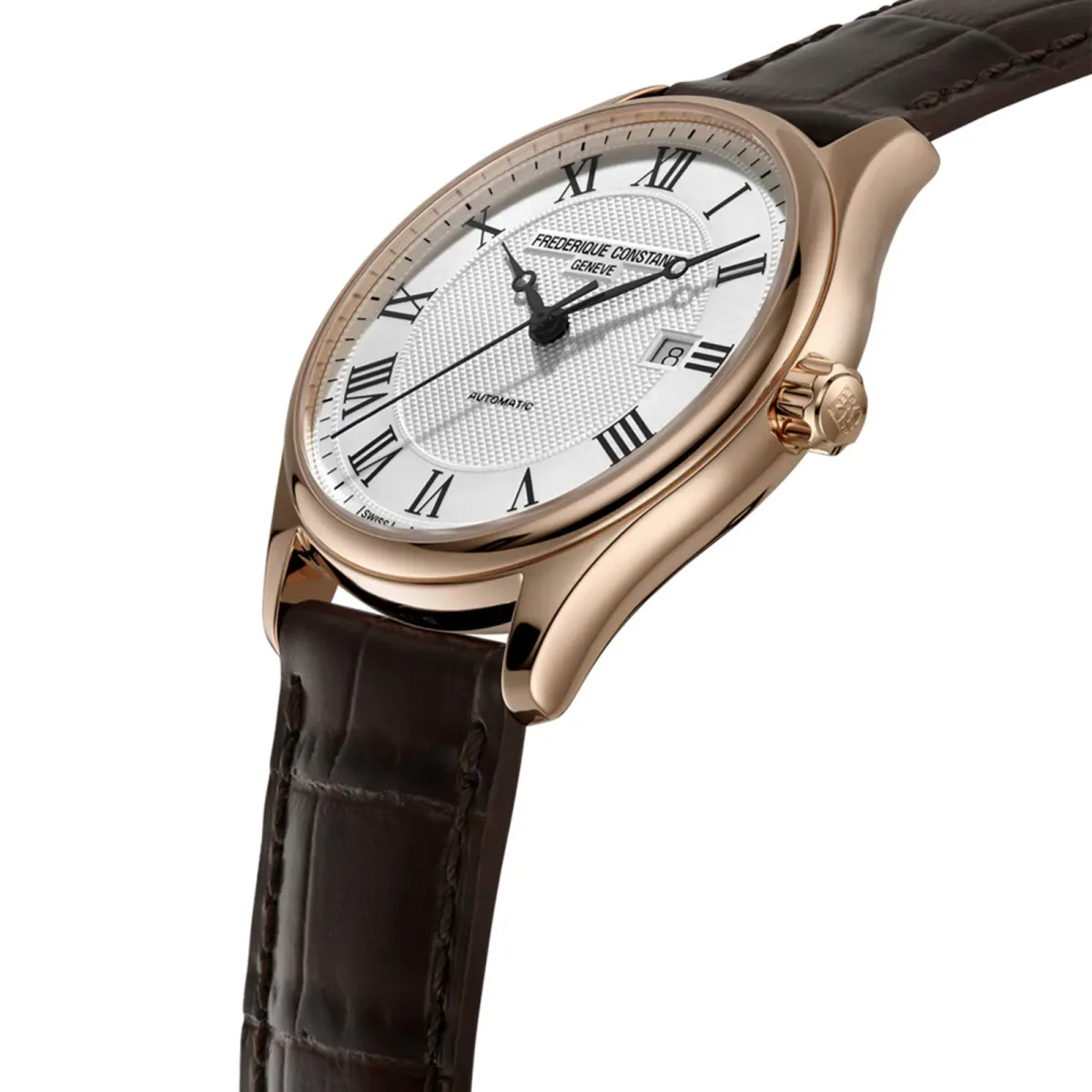 Frederique Constant Classics Index Automatic 40mm Mens Watch in White, additional product view 2