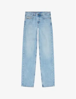 DIESEL 2001 D-Macro relaxed-fit straight-leg jeans