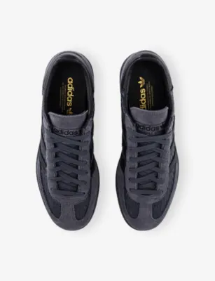 ADIDAS Handball Spezial Suede and Leather Trainers - EUR 45.5 / 11.5 UK MEN in AURORA ONIX BLK GOLD, additional product view 2