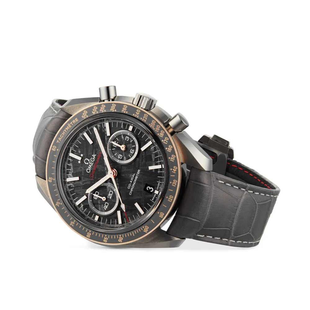 Omega Speedmaster 'Grey Side of the Moon Meteorite' Mens Watch detail 2