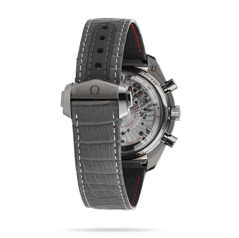 Omega Speedmaster 'Grey Side of the Moon Meteorite' Mens Watch detail 3